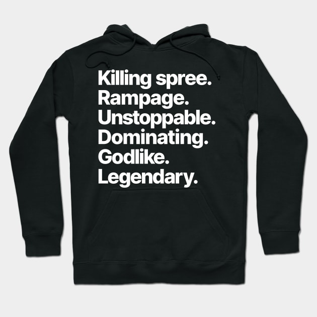 Killing Spree League Hoodie by Wreckists